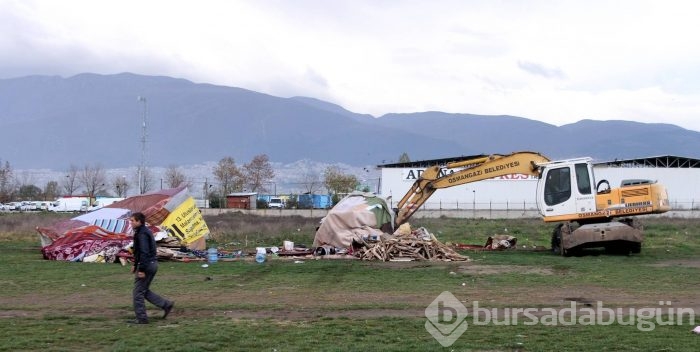 Bursa'da Suriyeli mültecilere baskın