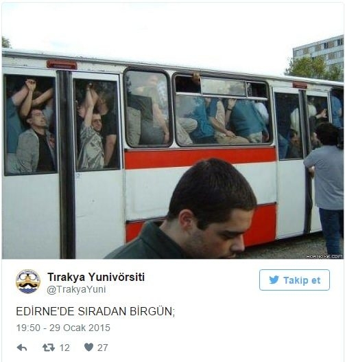 Yurdum insanı ve memlekette sıradan bir gün