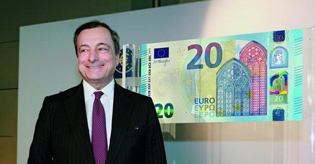 Yeni 20 eurolar piyasada