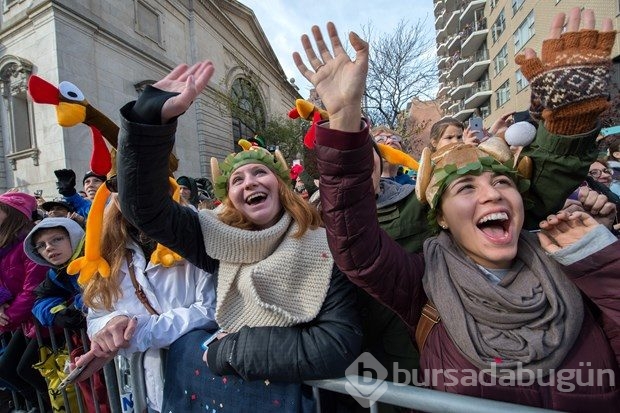 New York'ta Şükran Günü yürüyüşü yapıldı