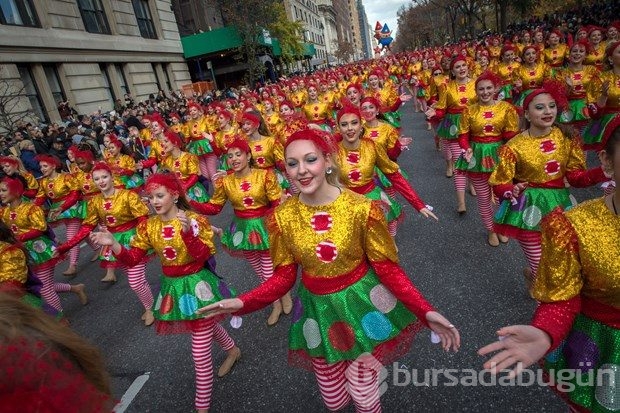 New York'ta Şükran Günü yürüyüşü yapıldı