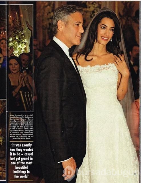 George Clooney eşine şato aldı!