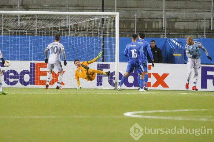 Molde Fenerbahçe maçından kareler