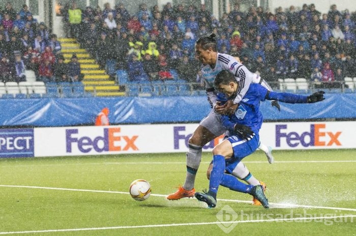 Molde Fenerbahçe maçından kareler
