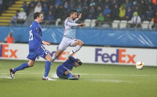 Molde Fenerbahçe maçından kareler