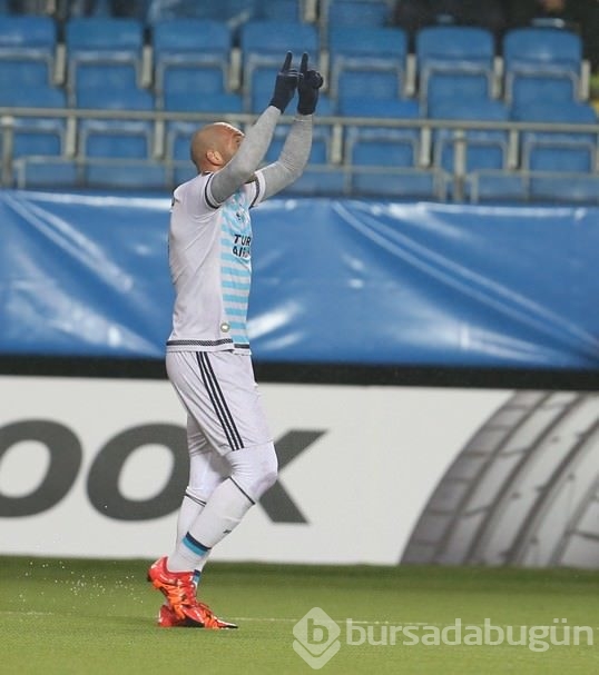 Molde Fenerbahçe maçından kareler