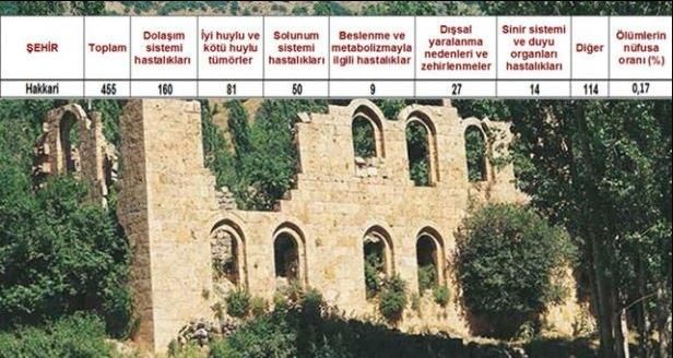 Ölüm oranlarının en yüksek olduğu iller