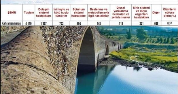 Ölüm oranlarının en yüksek olduğu iller