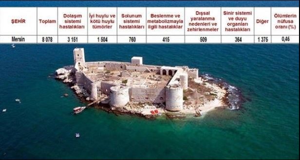 Ölüm oranlarının en yüksek olduğu iller
