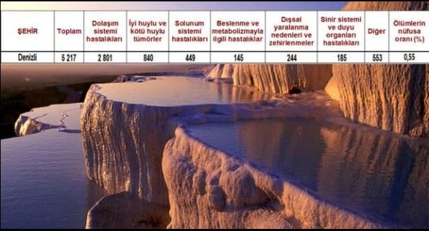 Ölüm oranlarının en yüksek olduğu iller