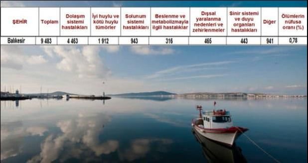 Ölüm oranlarının en yüksek olduğu iller