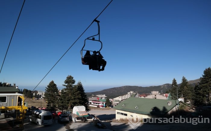 Uludağ'a kar düşmeden otel rezervasyonları başladı
