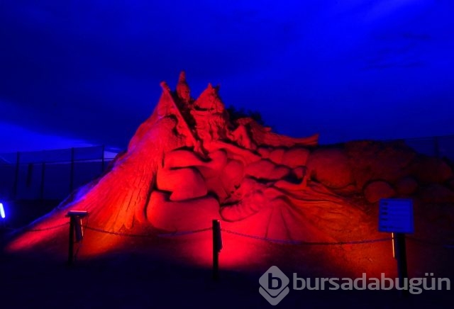 Kum Heykel Festivali'ne yoğun ilgi