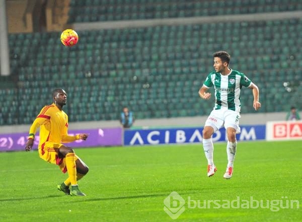 Bursaspor-Kayserispor maçından kareler