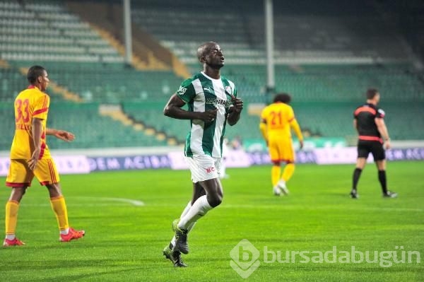 Bursaspor-Kayserispor maçından kareler