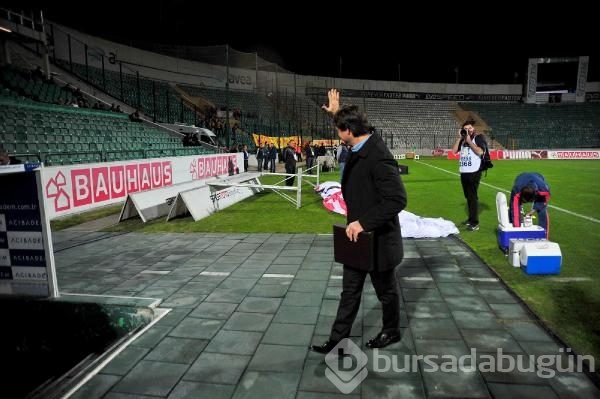 Bursaspor-Kayserispor maçından kareler