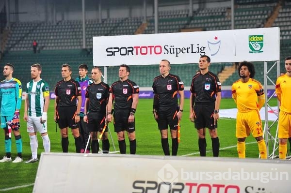 Bursaspor-Kayserispor maçından kareler