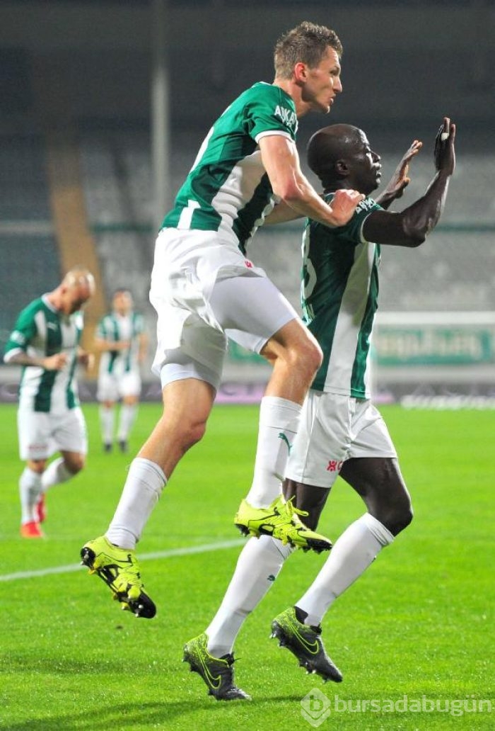 Bursaspor-Kayserispor maçından kareler