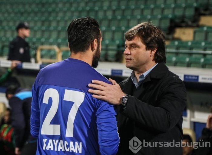 Bursaspor-Kayserispor maçından kareler