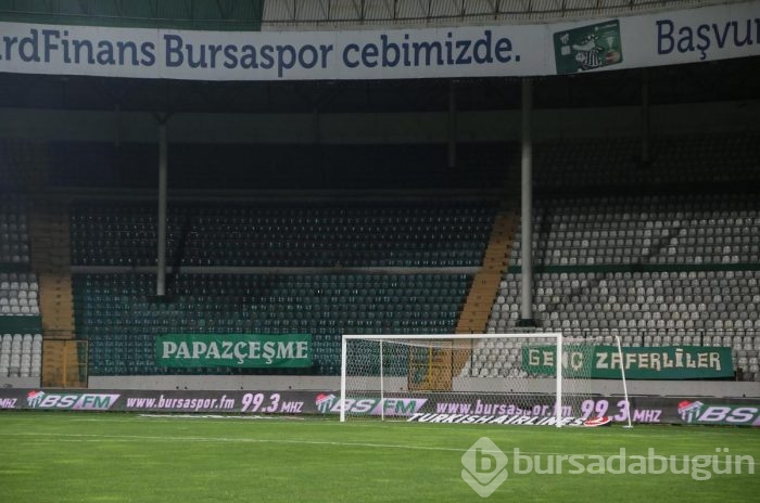 Bursaspor-Kayserispor maçından kareler