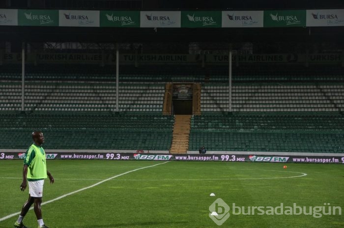 Bursaspor-Kayserispor maçından kareler