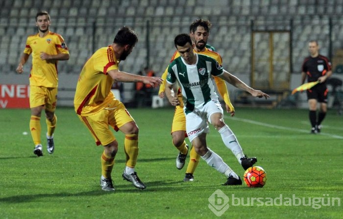 Bursaspor-Kayserispor maçından kareler
