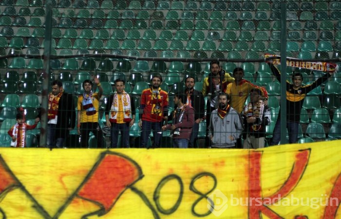 Bursaspor-Kayserispor maçından kareler
