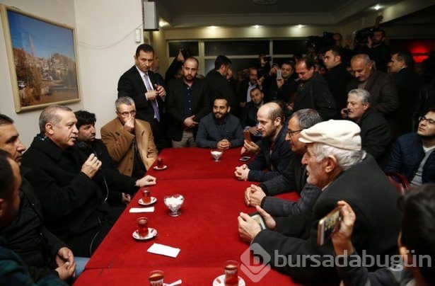 Erdoğan'dan sürpriz ziyaret