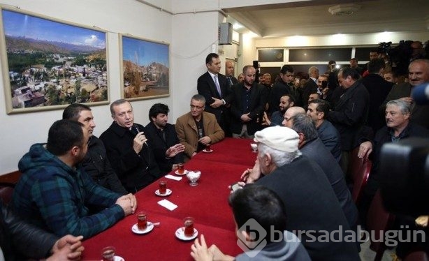 Cumhurbaşkanı Erdoğan vatandaşlarla buluştu