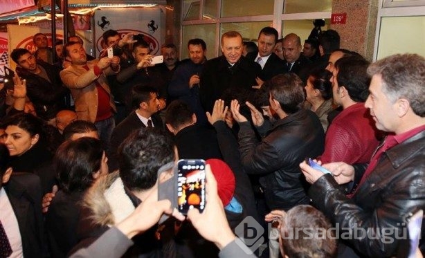 Cumhurbaşkanı Erdoğan vatandaşlarla buluştu