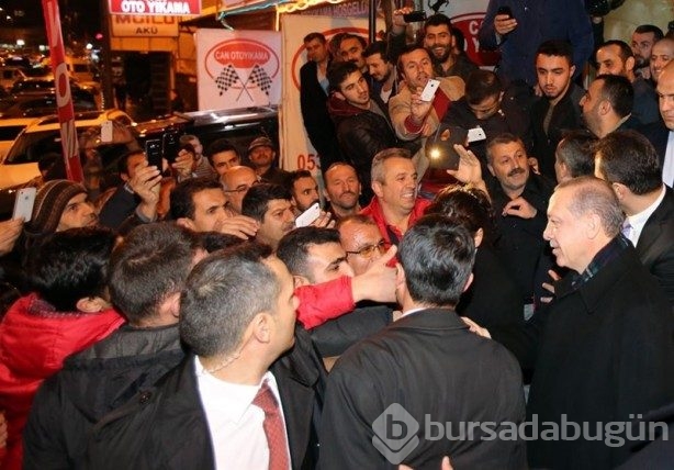 Cumhurbaşkanı Erdoğan vatandaşlarla buluştu