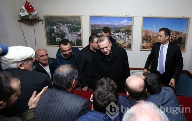 Cumhurbaşkanı Erdoğan vatandaşlarla buluştu