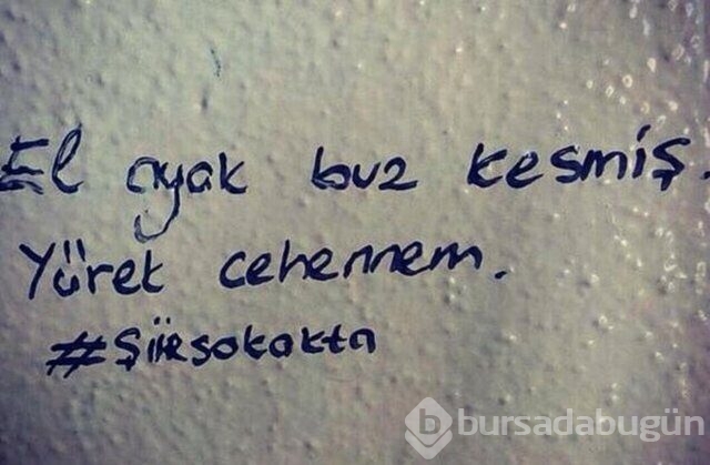 Şiir sokakta fırtınası