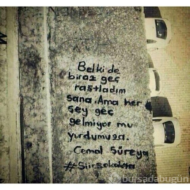 Şiir sokakta fırtınası