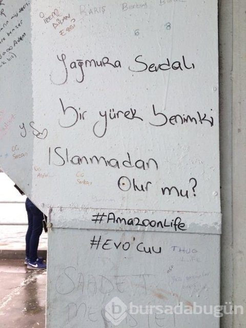 Şiir sokakta fırtınası