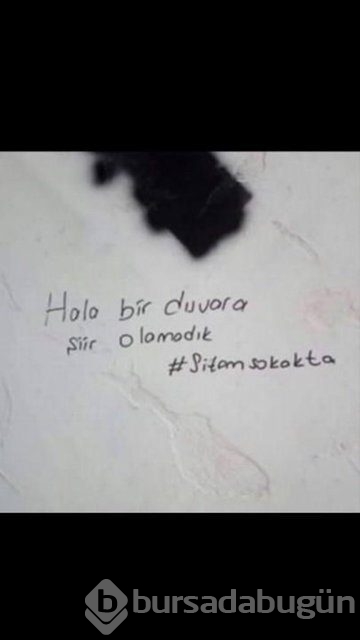 Şiir sokakta fırtınası