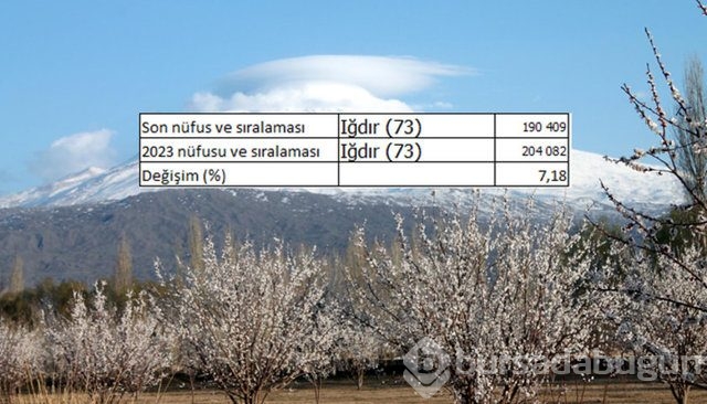 İllerin nüfusları 2023'te ne kadar olacak?