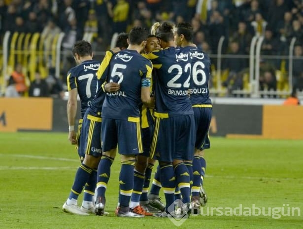Fenerbahçe-Trabzonspor maçından kareler