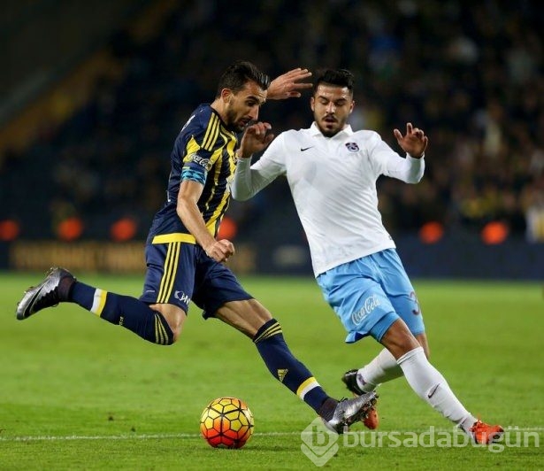 Fenerbahçe-Trabzonspor maçından kareler
