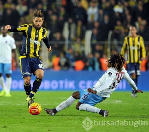 Fenerbahçe-Trabzonspor maçından kareler