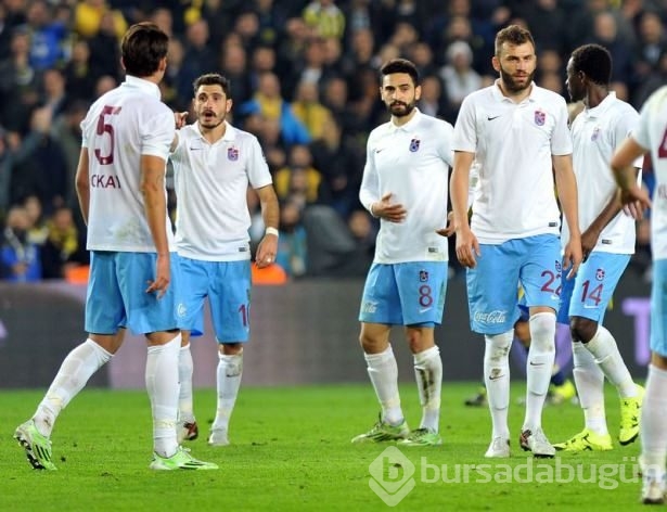 Fenerbahçe-Trabzonspor maçından kareler
