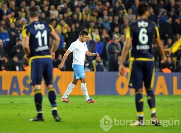 Fenerbahçe-Trabzonspor maçından kareler