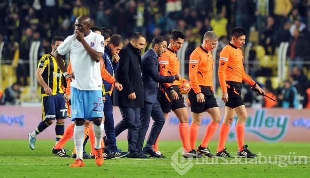 Fenerbahçe-Trabzonspor maçından kareler