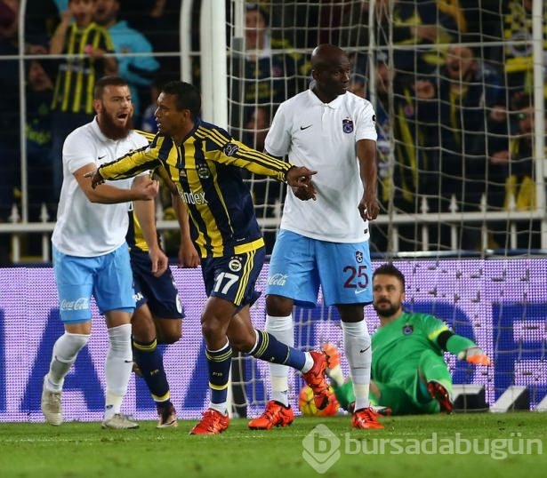 Fenerbahçe-Trabzonspor maçından kareler
