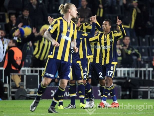 Fenerbahçe-Trabzonspor maçından kareler