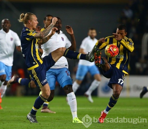 Fenerbahçe-Trabzonspor maçından kareler