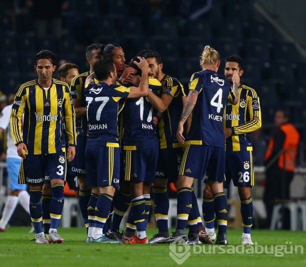 Fenerbahçe-Trabzonspor maçından kareler