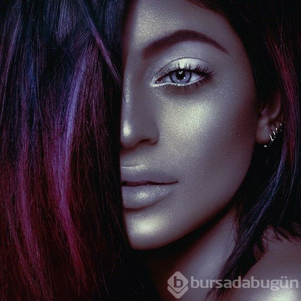 Kylie yeşile döndü