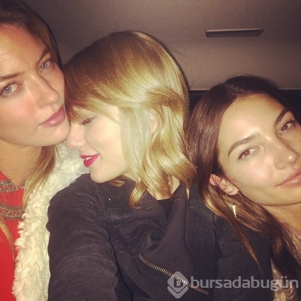 Instagram'ın yeni kraliçesi Taylor Swift oldu