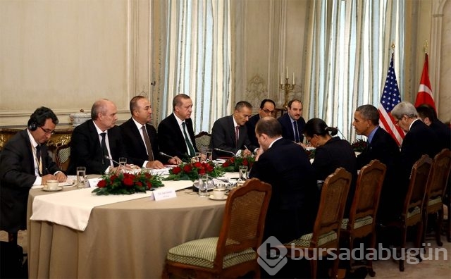 Erdoğan Obama ile görüştü